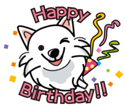 iinu - Japanese Spitz sticker #5929905