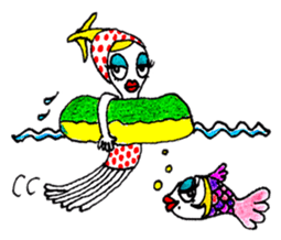 Sister Squid3 ~My Neighbor Supermodel~ sticker #5930229