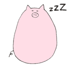 Swine 'Butaro' ((Kyoto dialect)) sticker #5930321