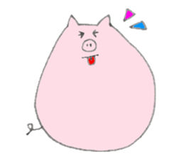 Swine 'Butaro' ((Kyoto dialect)) sticker #5930333