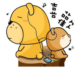 Munai Kuma and Friends 4 sticker #5930439