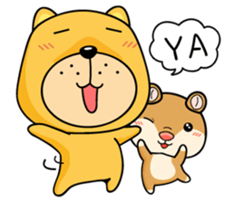 Munai Kuma and Friends 4 sticker #5930440