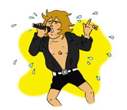 "GACHI" GUY! ~How cool he is!!~ sticker #5930706