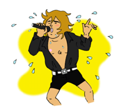 "GACHI" GUY! ~How cool he is!!~ sticker #5930706