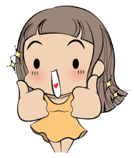 Momoko : It's a Girl's Life (English) sticker #5931141