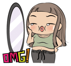 Momoko : It's a Girl's Life (English) sticker #5931145