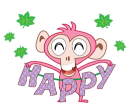 Cute Monkeys 2 sticker #5931633