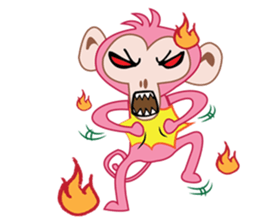 Cute Monkeys 2 sticker #5931640