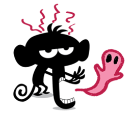 Cute Monkeys 2 sticker #5931643