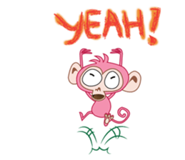 Cute Monkeys 2 sticker #5931647