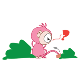 Cute Monkeys 2 sticker #5931648