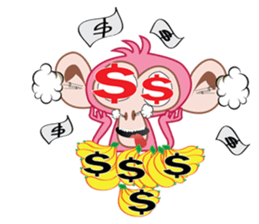 Cute Monkeys 2 sticker #5931656