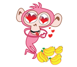 Cute Monkeys 2 sticker #5931662