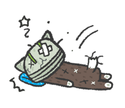 Ex-Space Super Spy Ga-nyan sticker #5931762