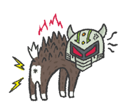 Ex-Space Super Spy Ga-nyan sticker #5931768