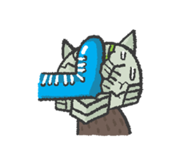 Ex-Space Super Spy Ga-nyan sticker #5931777