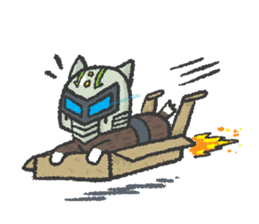 Ex-Space Super Spy Ga-nyan sticker #5931783