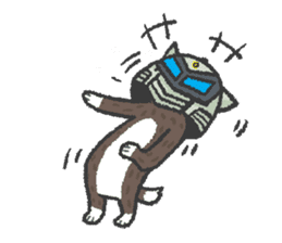 Ex-Space Super Spy Ga-nyan sticker #5931788