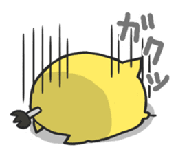 PIYOMARU chicks 2 sticker #5931798