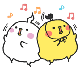PIYOMARU chicks 2 sticker #5931803