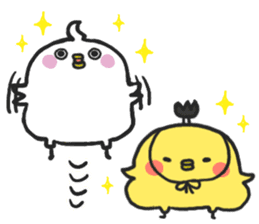 PIYOMARU chicks 2 sticker #5931804
