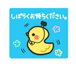 PIYOMARU chicks 2 sticker #5931810