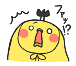 PIYOMARU chicks 2 sticker #5931821