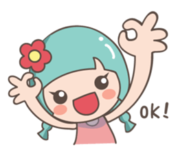 Miu Miu flower and Mr. Monster III sticker #5932362