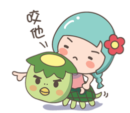 Miu Miu flower and Mr. Monster III sticker #5932363