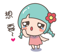 Miu Miu flower and Mr. Monster III sticker #5932364