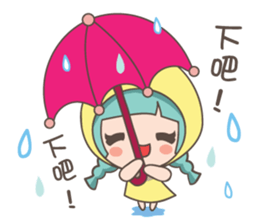 Miu Miu flower and Mr. Monster III sticker #5932369