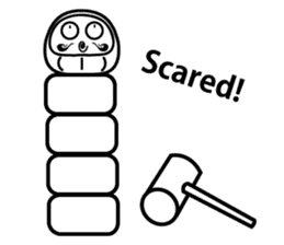 Lucky Daruma Doll 2 sticker #5933007