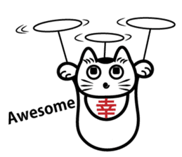 Lucky Daruma Doll 2 sticker #5933012