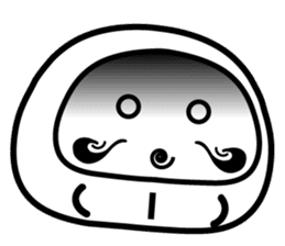 Lucky Daruma Doll 2 sticker #5933019