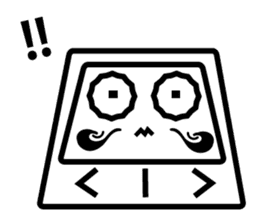 Lucky Daruma Doll 2 sticker #5933020