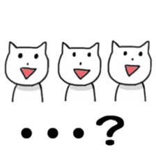 CAT! CAT! CAT! CAT!4 sticker #5933208