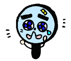 3 items of the magnifying glass sticker #5933238