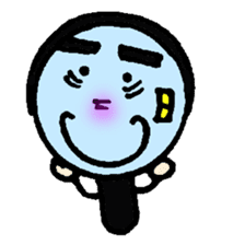 3 items of the magnifying glass sticker #5933243