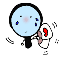 3 items of the magnifying glass sticker #5933253