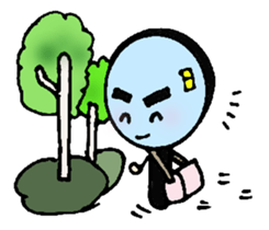 3 items of the magnifying glass sticker #5933260