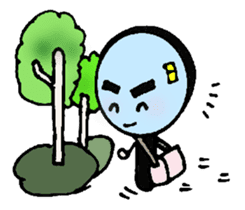 3 items of the magnifying glass sticker #5933260