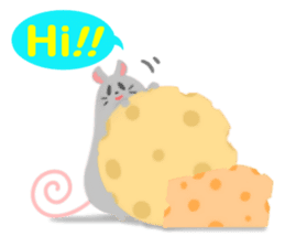 Stamp of kawaii animal sticker #5933487