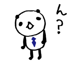 Every day of a panda- My father - sticker #5933740