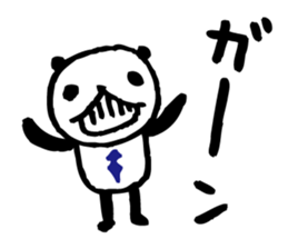 Every day of a panda- My father - sticker #5933747