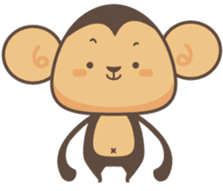 Monkey & KingKong sticker #5933752