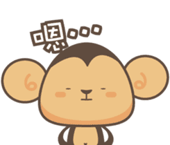 Monkey & KingKong sticker #5933753