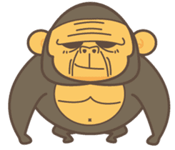 Monkey & KingKong sticker #5933772