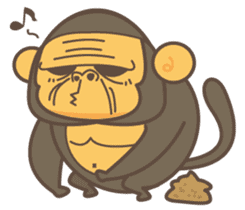 Monkey & KingKong sticker #5933777