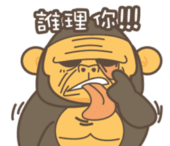 Monkey & KingKong sticker #5933782