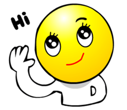 Smiley Face Man sticker #5934032